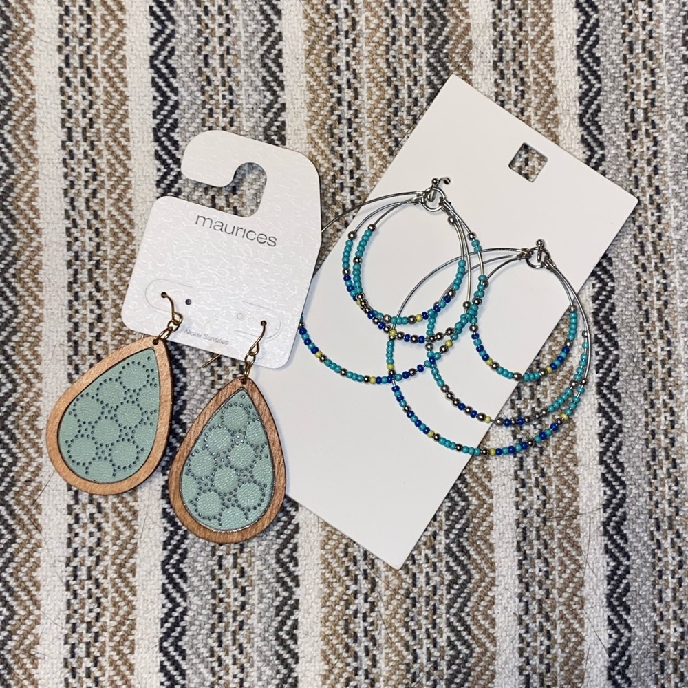 Maurice’s and Old Navy Earrings